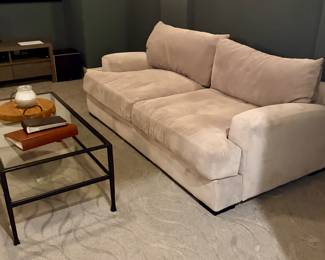 Extra deep sofa for comfort 