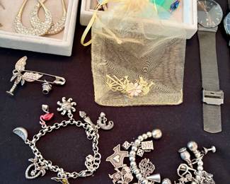 Silver charms 