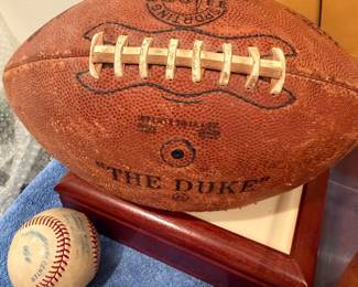 Signed football