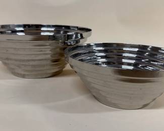 Pair of Alessi bowls