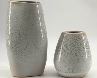 Pair of Russel Wright for Bauer Pottery vases