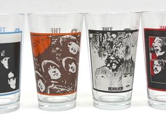 Beatles Collectors glasses