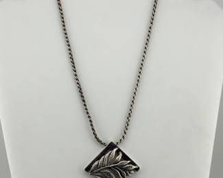 Sterling silver signed Cynthia Gale necklace