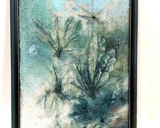 Charles Sibley (Norfolk, VA 1921-2005) framed mixed media