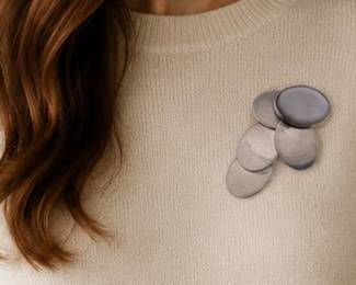 Antonio Pineda sterling brooch