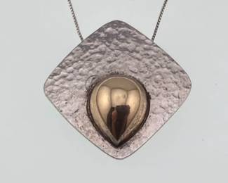 Blackinton 14kt, sterling necklace