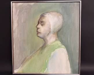 Charles Sibley (Norfolk, VA 1921-2005) "Head Study"