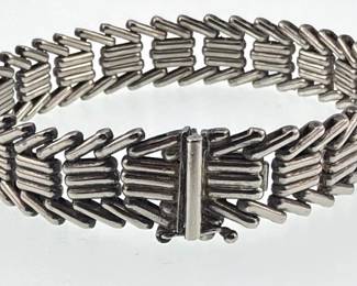 Sterling Italian link bracelet