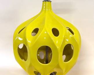 Oversized perforated lamp