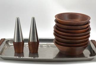 Danish Modern serving pieces