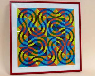 Eleanor Powell (Norfolk, VA 1923-2017) framed artist proof