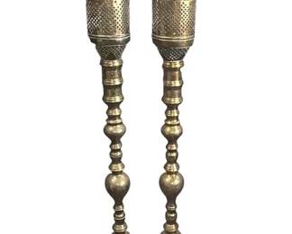 Pair of Moroccan style floor lamps
