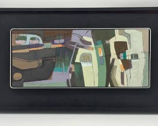 "Man About Town" by Louis Safer (Boston, 1913-2002)