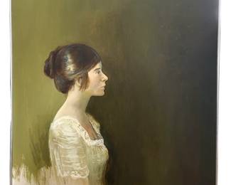 Stunning Charles Sibley (Virginia, 1921-2005) portrait of Amore