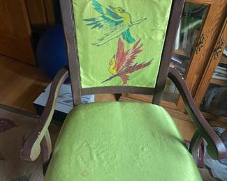 Silk Covered chair