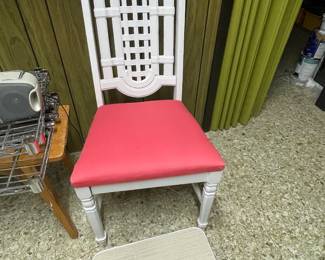 Vintage Chair and Stool