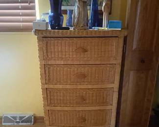 Wicker Dresser