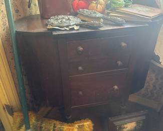 Vintage sewing cabinet 