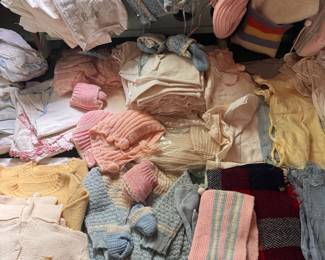 vintage baby clothing 