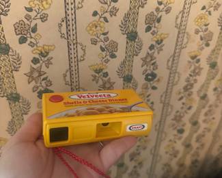 VIntage Velveta cheese camera 