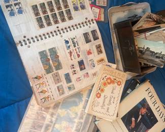 antique stamp collections 