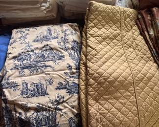 antique curtains 