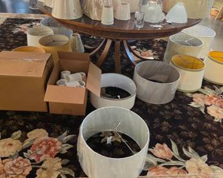 Assorted Lamp Shades - Bulk Lot