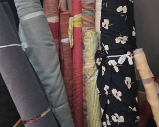 Assorted Fabric Rolls