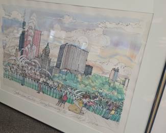 Buckingham Fountain - Coming (Autumn) by Michael D. Myers