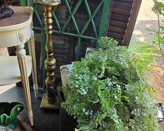 Ornate Brass Candlestick