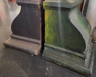 Pair of Architectural Wood Corbels