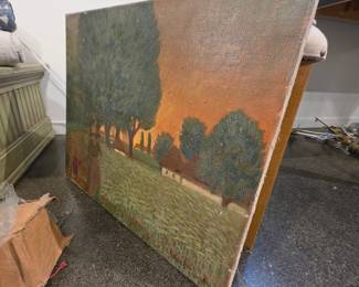 Impressionist Landscape Oil Painting