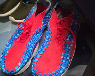Nike Air Footscape Woven Motion "Challenge Red" Sneakers