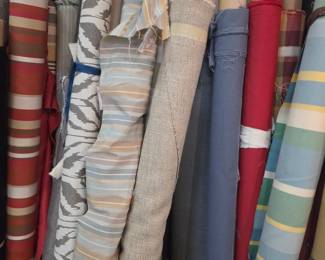 Assorted Fabric Rolls
