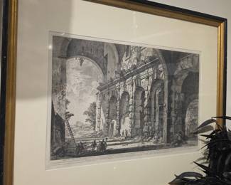 Veduta del Piano Superiore del Serraglio delle Fiere by Giovanni Battista Piranesi