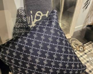 Ralph Lauren "RL" Monogram Pillow
