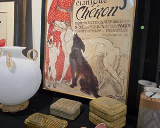 Thรฉophile Steinlen Clinique Chรฉron Poster
