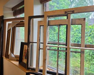 Antique Wood Window Frames