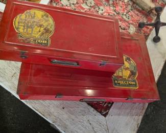A.C. Gilbert Erector Set Metal Box