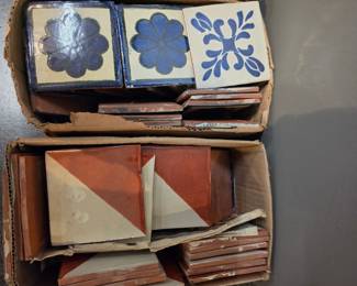 Vintage Mexican Talavera Tiles