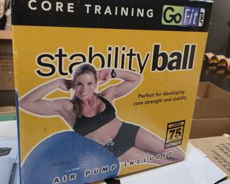 GoFit Core Training Stability Ball (75cm)