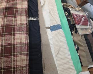 Assorted Fabric Rolls