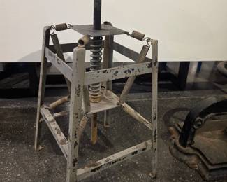 American Cabinet Co. Industrial Architects Drafting Spring Stool