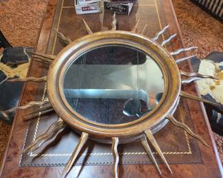 Giltwood Sunburst Mirror