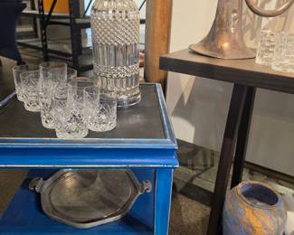 Cut Crystal Tumbler Set