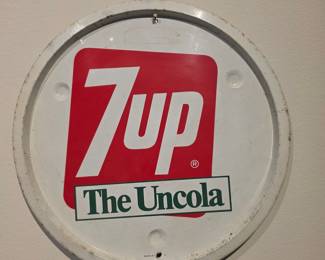 7-Up "The Uncola" Advertising Sign