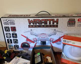 World Tech Toys Wraith Spy Drone that includes a 1080p HD camera