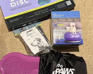 Lot 37: FitPAWS Canine Fitness Equipment Set