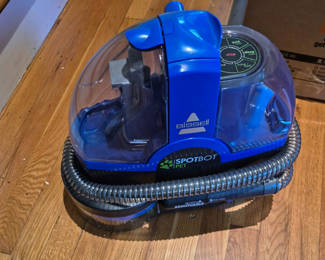 Lot 96: Blue Bissell SpotBot Pet Carpet Cleaning Machine