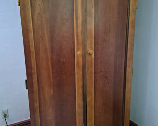 Lot 66: Wooden TV armoire